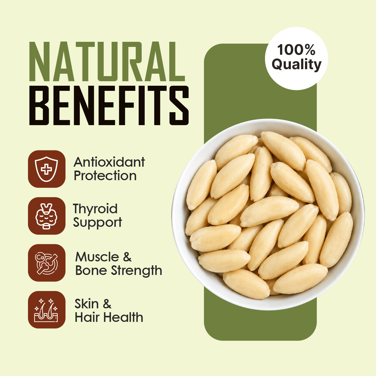 Brazil Nuts - Buy Raw & Organic Brazil Nuts Online