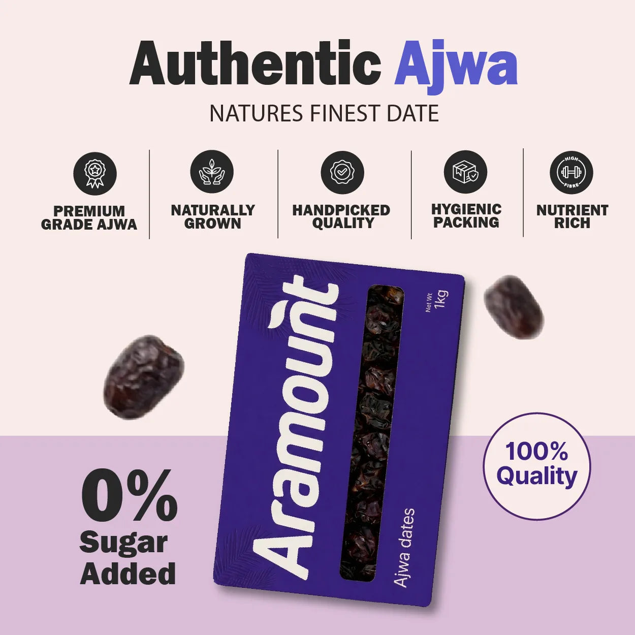 Ajwa Dates - Buy Original Ajwa Khajoor