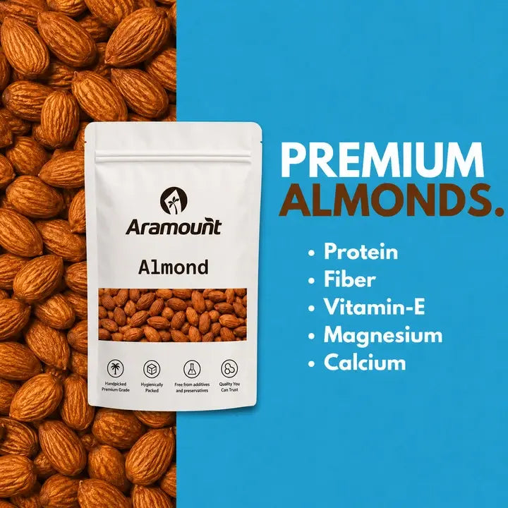 Nuts combo - Premium Almonds, Cashews, Pistachios, Walnuts & Black Raisins 200g Each