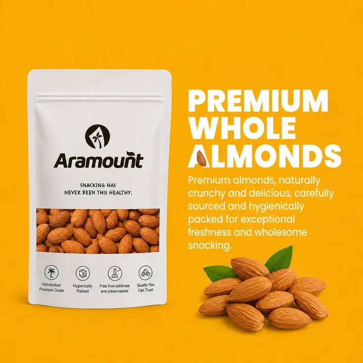 Nuts Combo - Premium Almonds & Cashews 500g Each