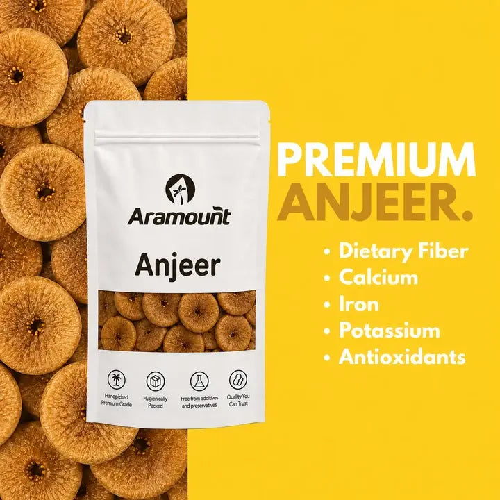 Seed & Nuts Combo - Premium Pumpkin Seeds, Sunflower Seeds, Flax Seeds, Chia Seeds, Almonds, Cashews, Figs & Green Raisins 250g Each