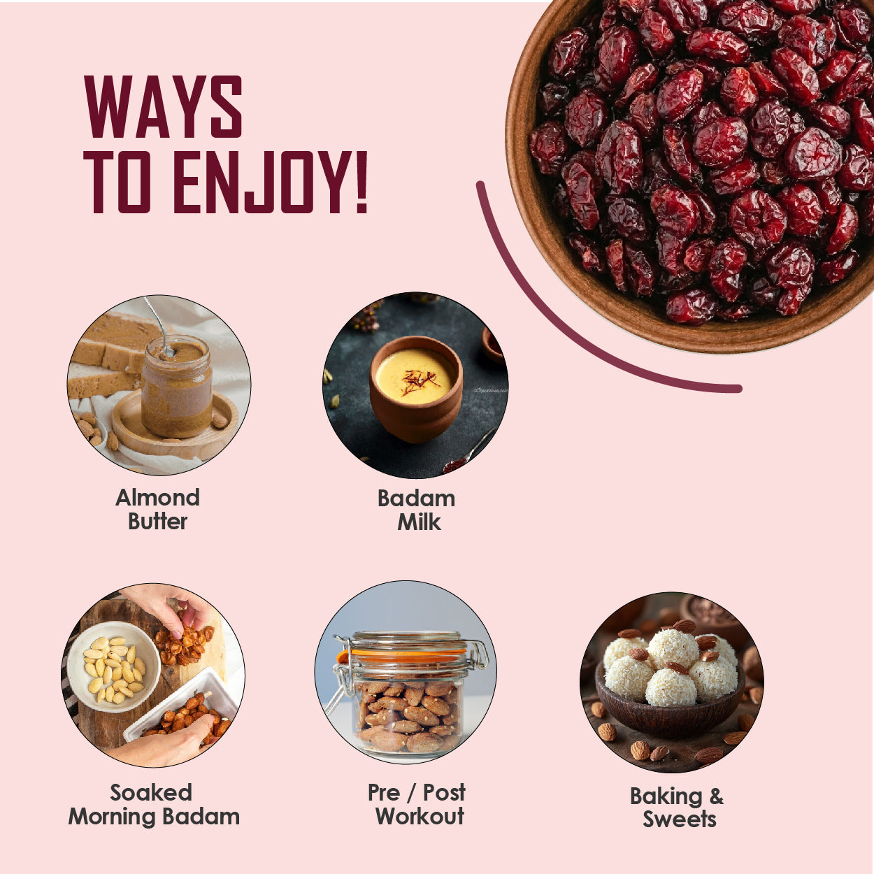 Dried Cranberries - Buy Premium Cranberry Dry Fruit