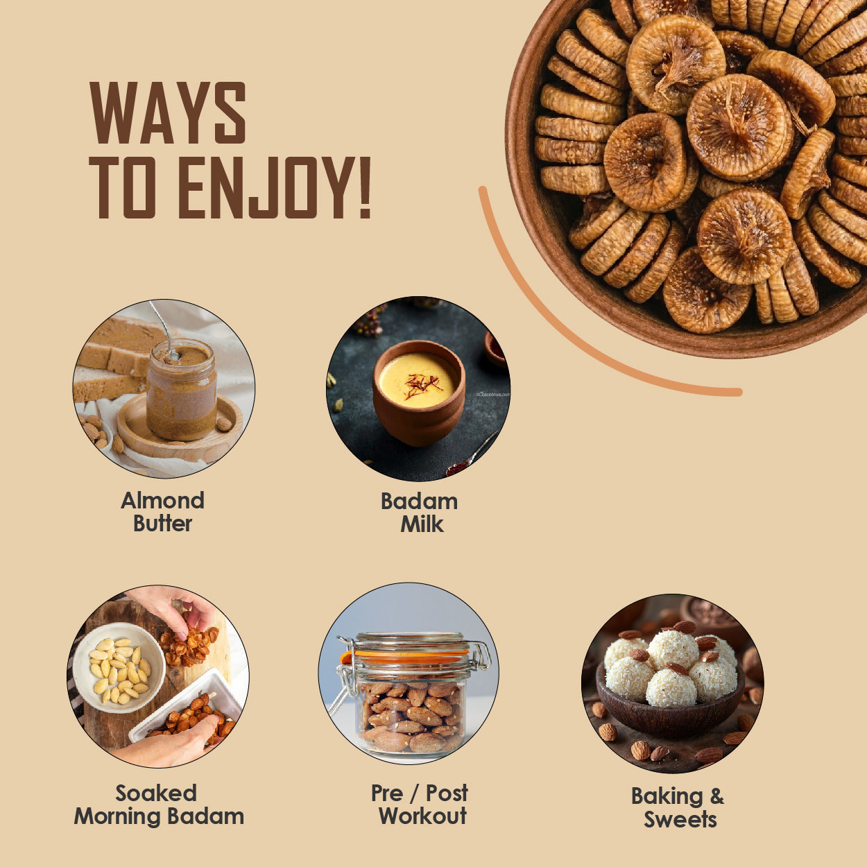 Anjeer - Buy Premium Dried Figs (Anjeer)