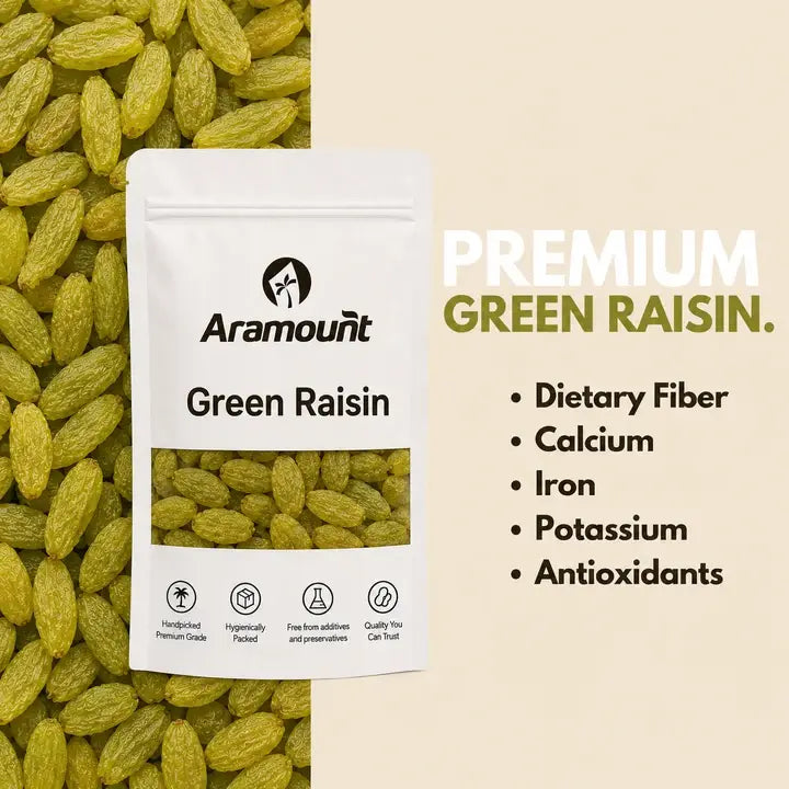 Seed & Nuts Combo - Premium Pumpkin Seeds, Sunflower Seeds, Flax Seeds, Chia Seeds, Almonds, Cashews, Figs & Green Raisins 250g Each