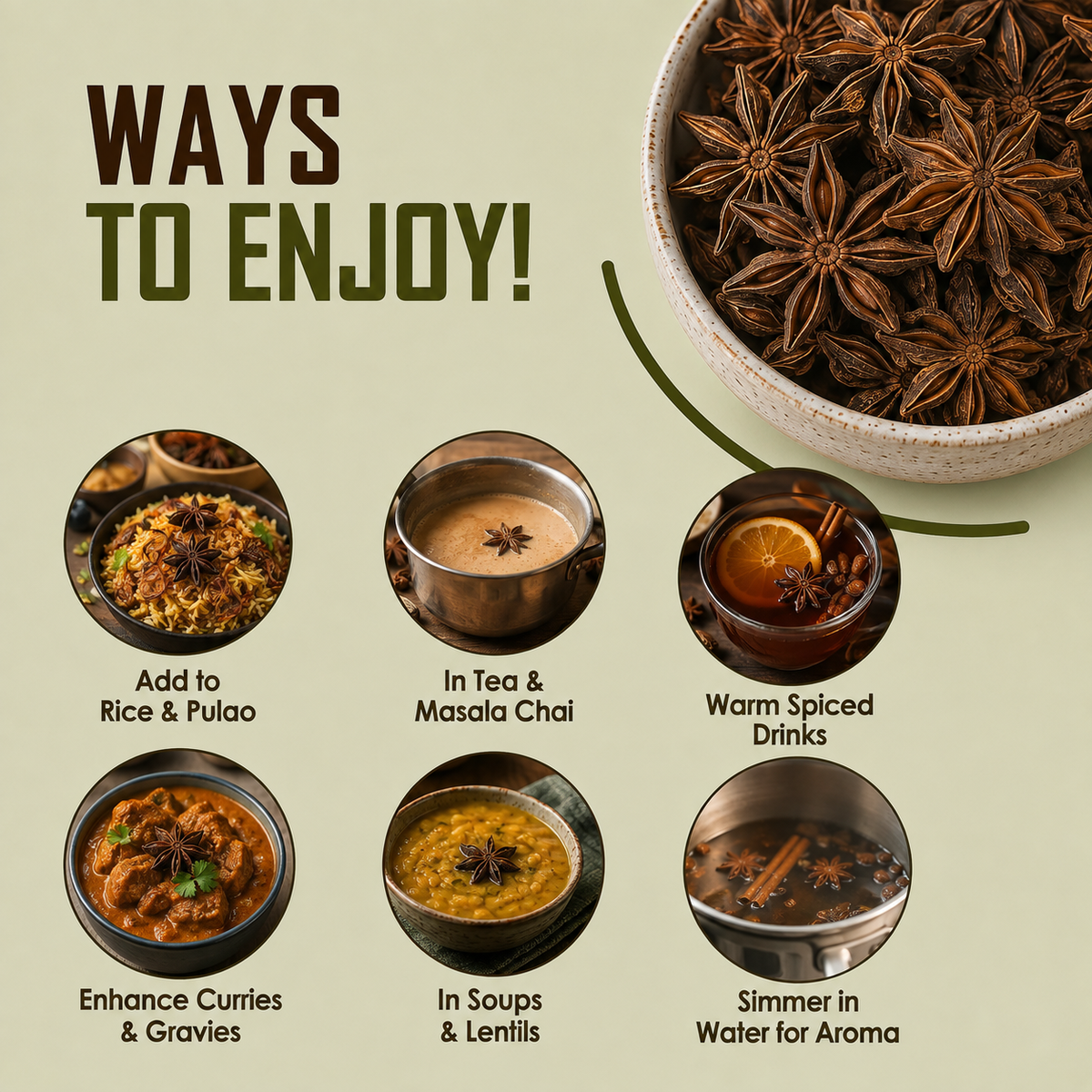 Star Anise – Buy Premium Whole Star Anise (Chakra Phool) Online
