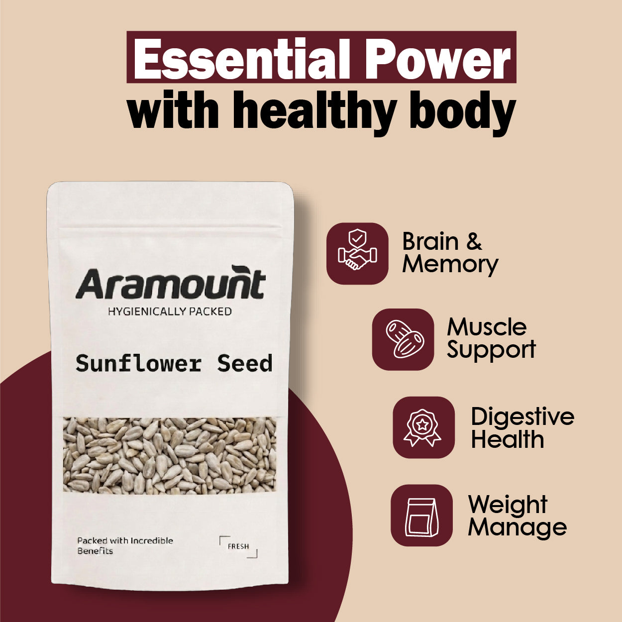 Sunflower Seeds - Buy Premium Roasted Sunflower Seeds
