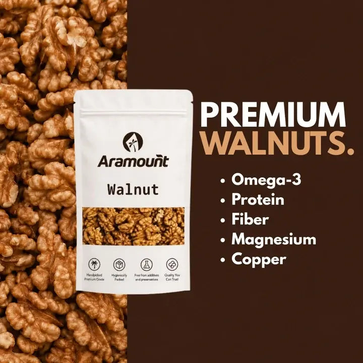 Nuts combo - Premium Almonds, Cashews, Pistachios, Walnuts & Black Raisins 200g Each